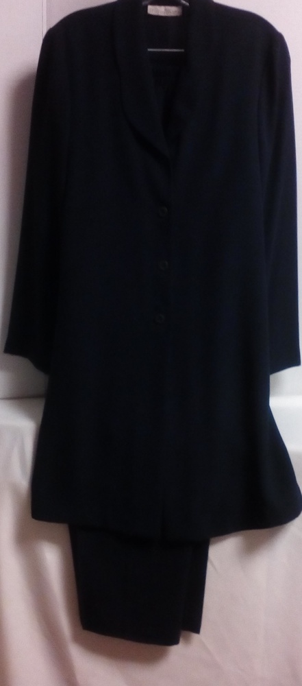 Business/Suit/2piece Navy Blue Pantsuit